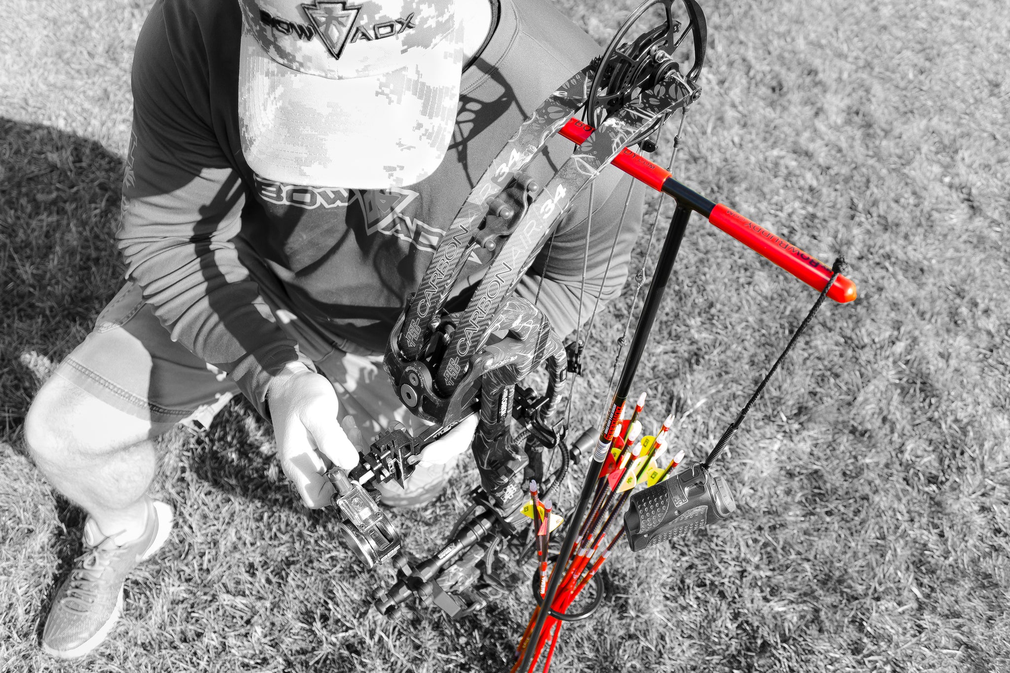 Archers Bow and Arrow Stand